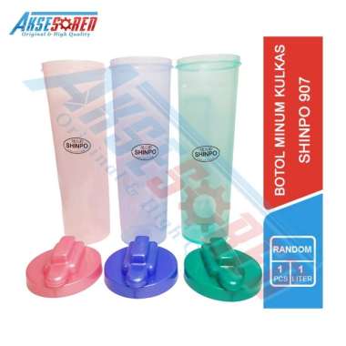 Tempat Air Minum Kulkas Shinpo [SIP 907/1 Liter] / Shinpo Bottle Plastic / Wadah Tempat Minum Dingin