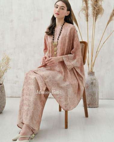 KEBAYA SET VISCOSE SETELAN KEBAYA VISCOSE SEMI SUTERA MEWAH Semua Ukuran NUDE