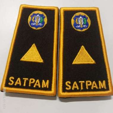 Pangkat Security TERBARU supervisor|Pangkat Satpam Terbaru kain bordir
