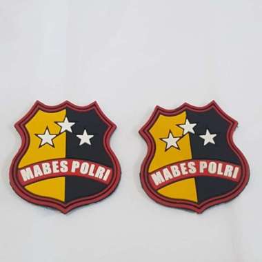 Rubber Mabes Polri|Velcro Mabes Polri