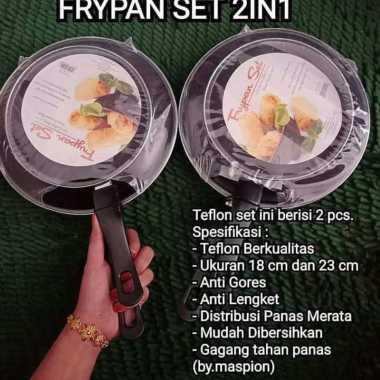 Sale Frypan Set Maspion - Frypan 2 Pcs - Teflon Set Ready Stok