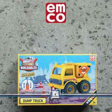 Mighty Machines Buildables DUMP TRUCK Build Combine Brix Emco