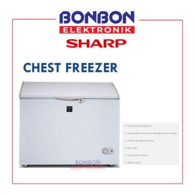 Sharp Chest Freezer 300L FRV-300 / FRV300