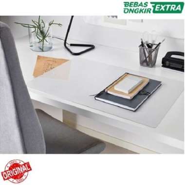 Alas Buku Untuk Meja Kerja & Meja Belajar Elastis Transparan 38x58cm