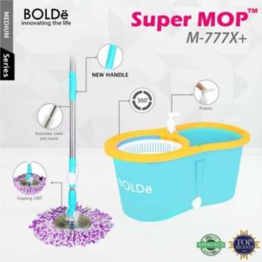 bolde super mop m-788X+ pel putar 777X