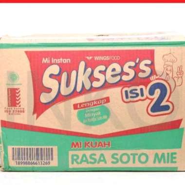 SUKSES Rasa Soto Mie Instan 24pcs / dus