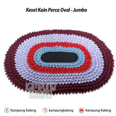Keset Kain Perca Oval - Jumbo