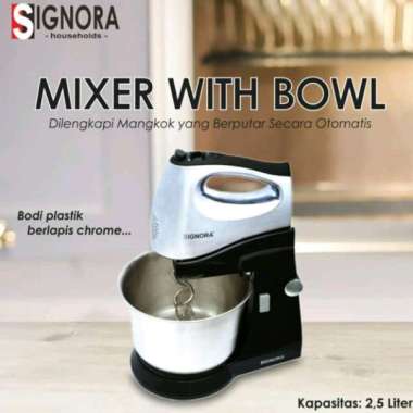 Mixer With Bowl Signora