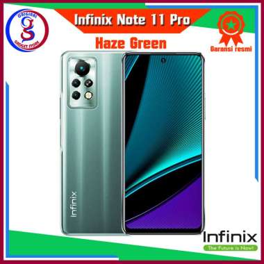 Infinix Note 11 Pro Ram 8GB Rom / Internal 128GB - Garansi Resmi Green