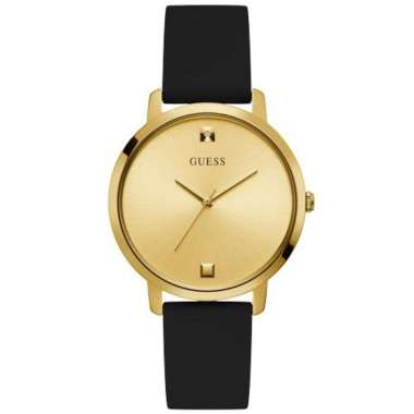 Jam Tangan Wanita Guess GW0004L1 Black & Gold NOVA Original & Garansi