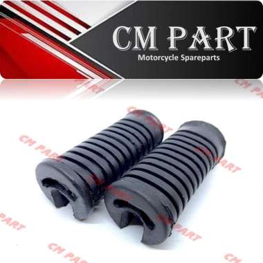 Footstep-Karet Barstep-Karet Step Depan Supra x 125/Karisma/Grand/Revo/Legenda/Supra Fit//Kirana/Pri