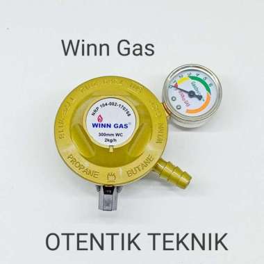 REGULATOR ELPIJI TEKANAN RENDAH WINN GAS - LPG GAS COOKING REGULATOR