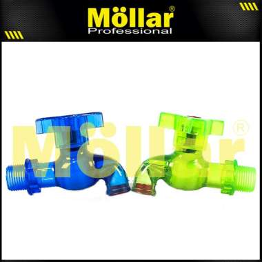 HSS 181A Keran Air PVC 1/2 Plus Kran Pipa Plastik Saluran Rumah Tembok