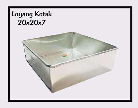 LOYANG KOTAK 20X20X7