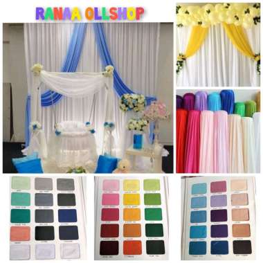 backdrop pesta juntai dua background ultah lamaran khitanan 210cm x 300cm REQUEST WARNA DI CHAT