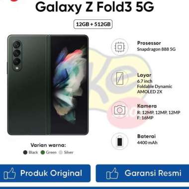 Samsung Galaxy Z Fold 3 5G Ram 12/ 256 GB BNIB SEIN SEGEL