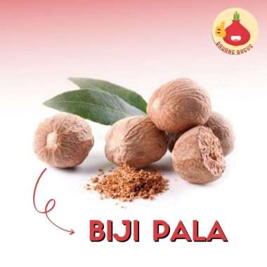 Biji Pala 100gr / Bumbu Dapur - Bawangbagus