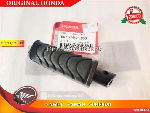 FOOTSTEP BELAKANG KIRI BEAT FI VARIO OLD VARIO 125 REVO ABS ORI AHM