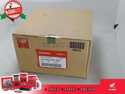 GEAR COMP FINAL PCX ASLI AHM 23430-KWN-900