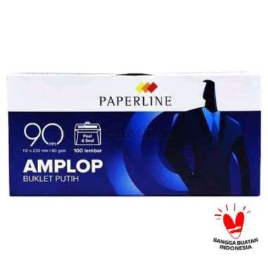 Amplop Paperline 90 - Amplop putih panjang - Amplop polos Paperline Putih