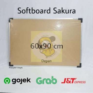 Softboard Sakura 60 X 90 Multicolor