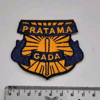 Bedge bordiran Gada Pratama | Bet bordiran Gada Pratama | Bordiran Gada Pratama baju PDH PDL