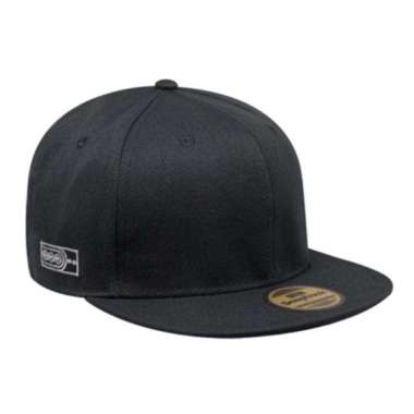 Snapback Topi Hiphop Dewasa Hitam Polos Import One Size