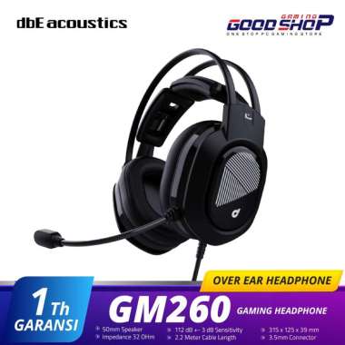 dbE GM260 Multiplatform 3.5mm Professional - Gaming Headphone