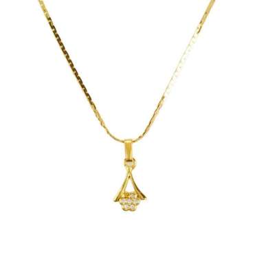 1901 Jewelry Kalung Wanita Hanna Swarovski Lapis Emas