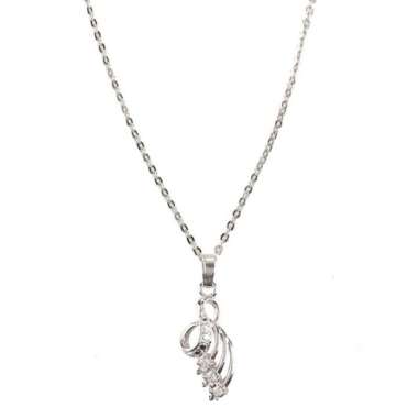 1901 Jewelry Kalung Swarovski Swan Silver