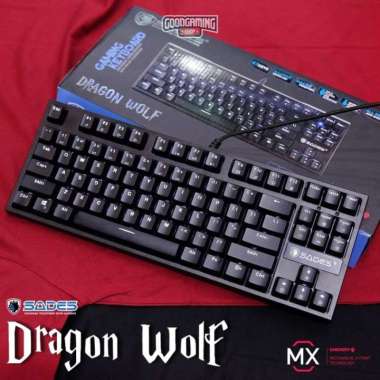 Sades DragonWolf - Gaming Keyboard