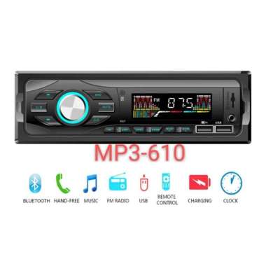 Tape Audio Mobil MP3 Player Bluetooth Wireless Receiver 12V - MP3-610