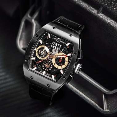 Charles Jourdan Ludis Sports Chronograph CJ 1090-1778 Original Garansi Resmi