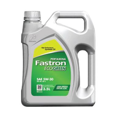 Pertamina Fastron Ecogreen 5W-30 SN Oli Mobil [3.5 Liter]