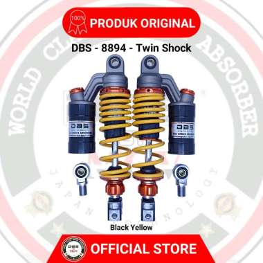Shock Tabung DBS 8894 GP SERIES 280MM BLACK YELLOW