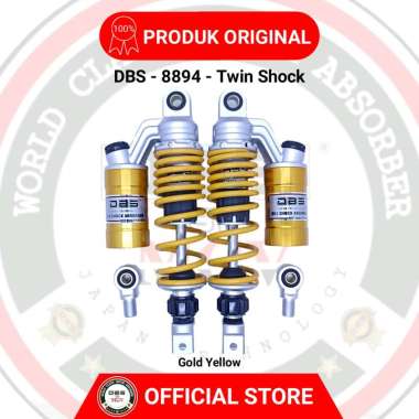 Shock Tabung DBS 8894 GP SERIES 280MM GOLD YELLOW