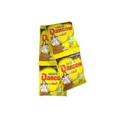 Promo Harga DANCOW FortiGro Susu Bubuk Instant Cokelat per 10 sachet 39 gr - Blibli
