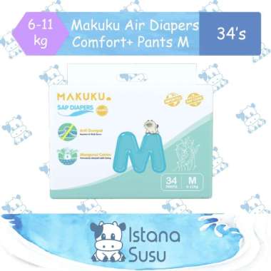 Makuku Air Diapers Comfort+ Pants M 34