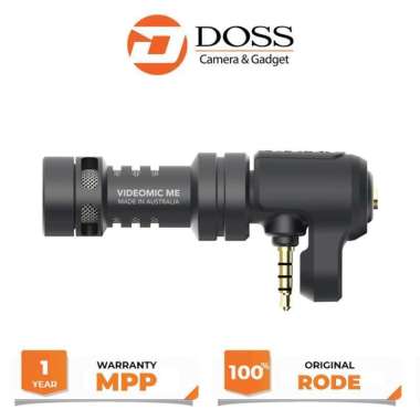 Rode Video Mic Me ( directional microphone for phone & ipad) BLACK