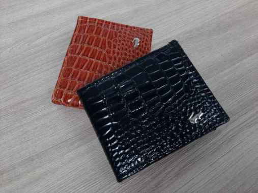 JATACC / Dompet pria dewasa / dompet lipat model Buaya / dompet mini - Hitam / dompet pria murah / d