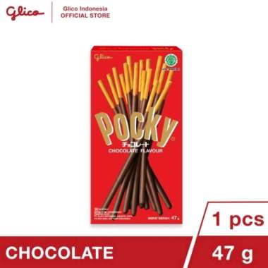 Cemilan Glico Biskuit Pocky All Variant / Glico Pocky 47 gr Box Coklat