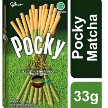 Promo Harga Glico Pocky Stick Matcha 33 gr - Blibli