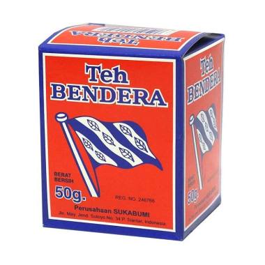 TEH BENDERA BUBUK [50 gr / 10 pcs]