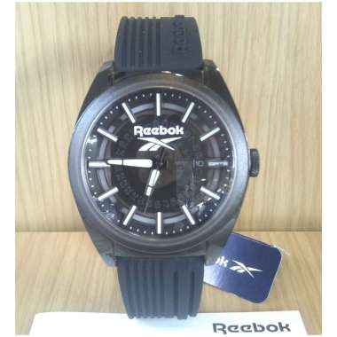 Reebok Walker Utility Rubber Strap Original Jam Tangan Pria Blue Black