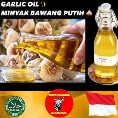 MINYAK BAWANG PUTIH MURNI GARLIC OIL 50 ML/MINYAK MIE AYAM/MINYAK BASO/ GARLIC OIL/ FRIED GARLIC OIL