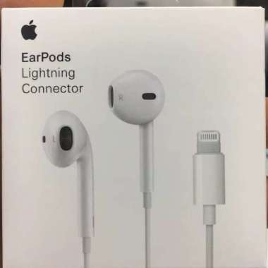 Original Earpods dengan 3.5 Mm Plug \u0026 Petir In Ear Earphone Earbud Lebih  Dalam Lebih Kaya Bass untuk iPhone Android Smartphone|Earphone \u0026 Headphone|  - AliExpress