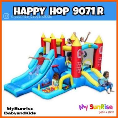 HAPPYHOP 9071R 8 in 1 Jumping Castle / HAPPY HOP Bouncy Castle Play Center