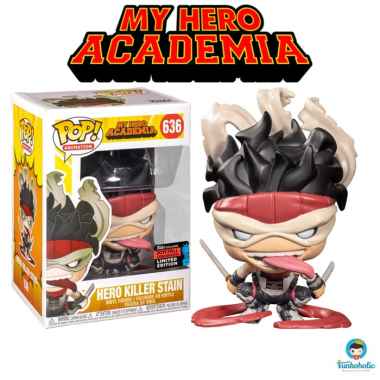 Funko POP! Animation My Hero Academia Hero Killer Stain NYCC EXCLUSIVE