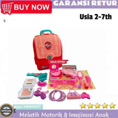 MAINAN ANAK PEREMPUAN USIA 2-7 TAHUN / MAINAN MAKEUP SALON ANAK LUCU