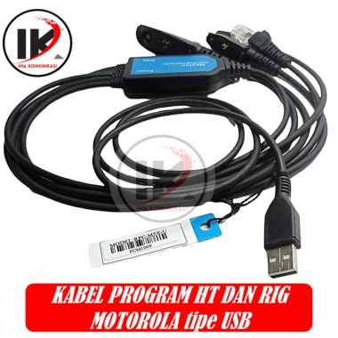 KABEL PROGRAM HT DAN RIG MOTOROLA